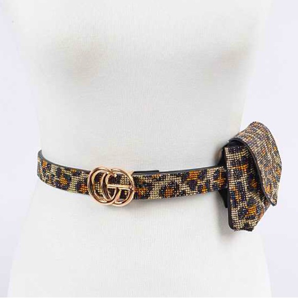 Leopard Animal Print Belt Bags